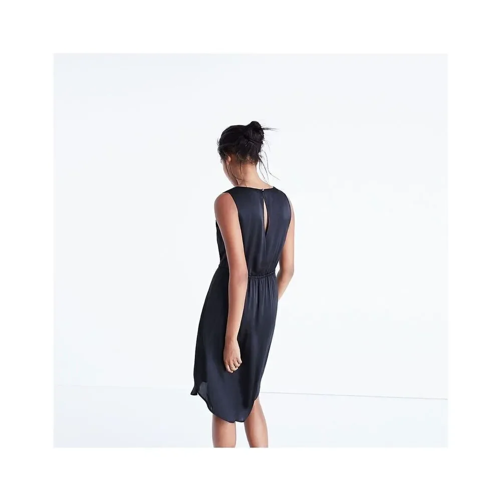 Madewell black Nightout Dress size 2 elastic waist